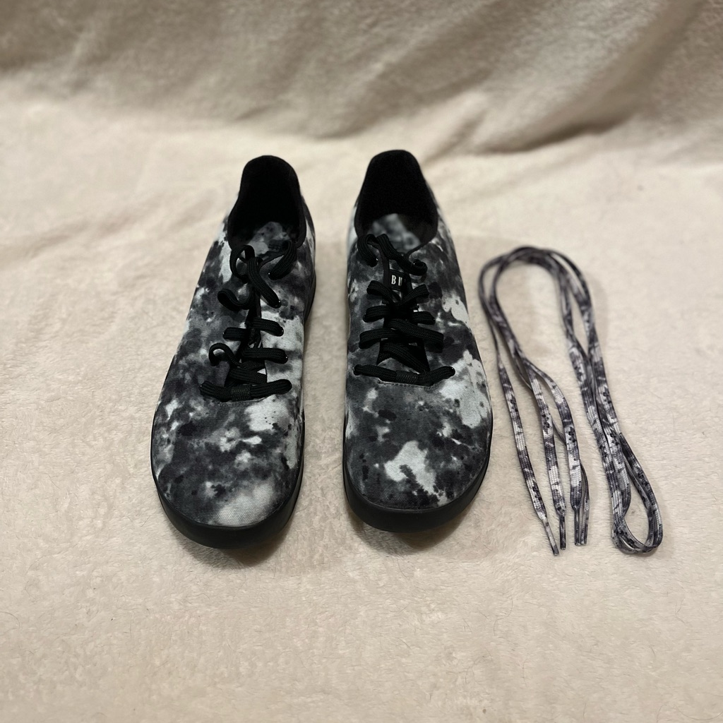 Nobull Canvas Black Tie Die Trainers